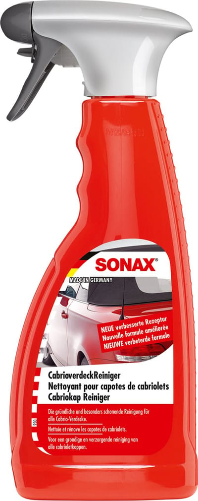 Sonax Cabriokap Reiniger spray - voor stoffen en kunststof cabrio daken - 500ml