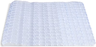 Arte r anti-slip badkamer douche/bad mat - transparant - PVC - 50 x 50 cm