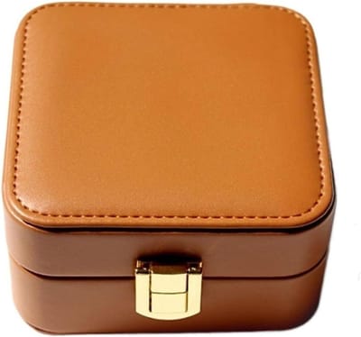Sieraden Organizer Box - Sieraden Opbergdoos - Sieraden Opbergen - Stijlvolle Meerlaagse Opbergdoos - 10x10x5cm - Multicolor