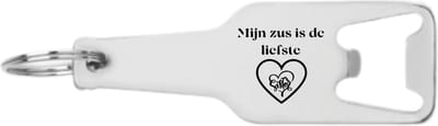 Akyol - family makes this house a home flesopener - Familie - liefde - leuk cadeau voor je familie om te geven - 105 x 25mm