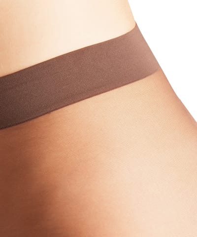FALKE Pure Matt eenkleurig materiaal transparant 20 DEN panty dames bruin - maat S-M