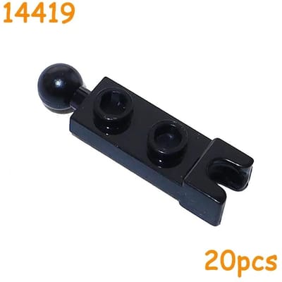 Bouwstenen MOC Monteert Deeltjes Gat Horizontale Riem Compacte Bal Basis Gewricht Technische Onderdelen 14419 14704 15456 63082 2508