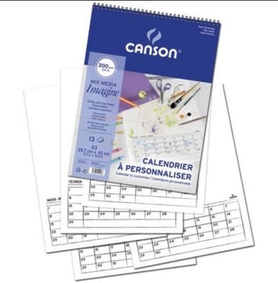 Canson - Mix Media Imagine A3 - maak je eigen kalender