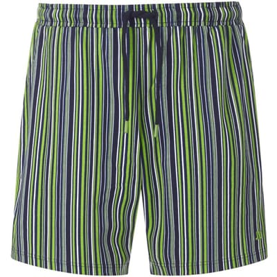 Jan Vanderstorm herren Korte Pyjamabroek - 72/74 - groen - Plus Size