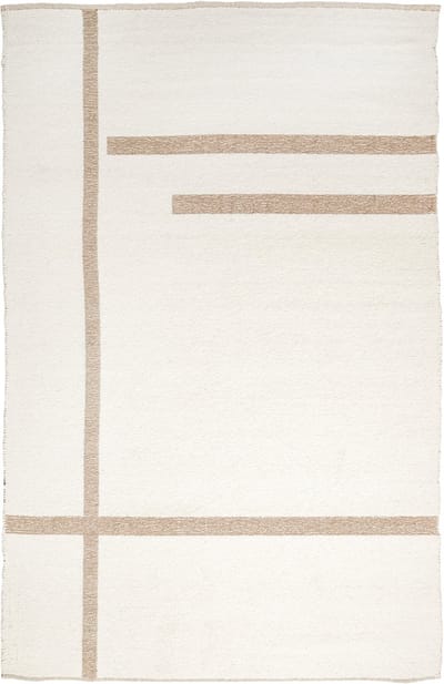 Light&living Vloerkleed 300x200 cm BUKIT wol crème+jute naturel