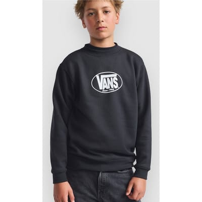Vans Classic Oval Crew Kids Sweater zwart