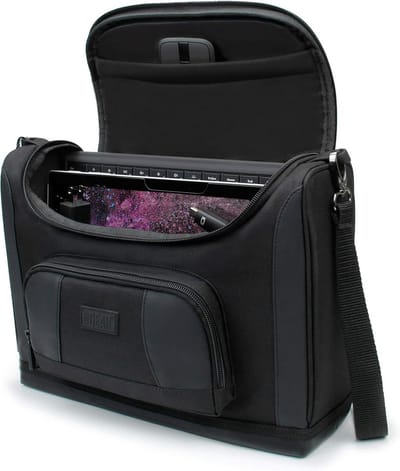 Compacte Schoudertas voor 12-13 Inch Tablets en Accessoires - Geschikt voor Tablet PC, Oplader, Muis en Toetsenbord