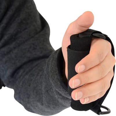 Eethulpmiddel Polsband – Elastische Meetassistent Houder voor Lepels, Vorken, Messen, Eten voor Ouderen, Patiënten, Mindervaliden, Hulpmiddelen voor Senioren