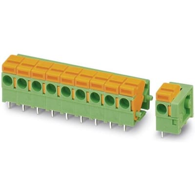 Phoenix Contact 1780808 Veerkrachtklemblok 1.50 mm² Aantal polen 2 Groen 50 stuk(s)