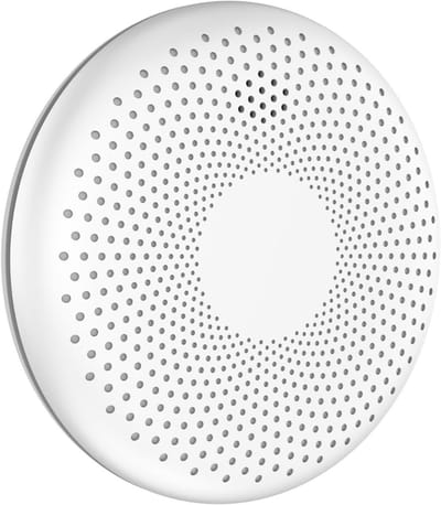 SCH® Rookmelder en koolmonoxidemelder - Rookmelder - Koolmonoxidemelder - Wit - 5cm x 12cm x 12cm