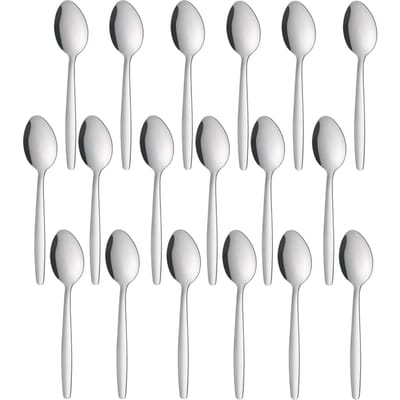 HENDI Koffielepels – Budget Line – Roestvast staal – Vaatwasmachinebestendig – 136 mm – 24 stuks
