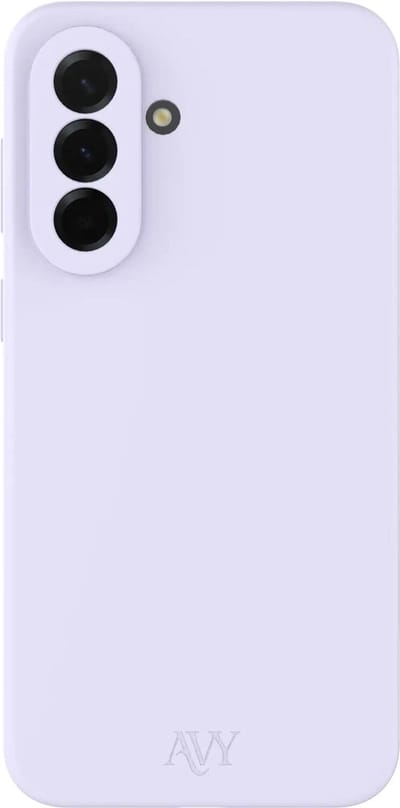 AVY Hoesje geschikt voor Samsung Galaxy A37 | Compatibel met MagSafe | Back Cover | Liquid Silicone | Comfortabel in de Hand | Paars