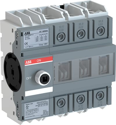 ABB 1SCA138215R1001 OT160G04K Lastscheidingsschakelaar 4-polig 160 A