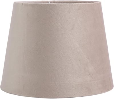 Kleine Lampenkap - Stoffen Kap - Interieur Verfraaien - Handgemaakt Decoratief - 16.5x21.5x16cm - Beige