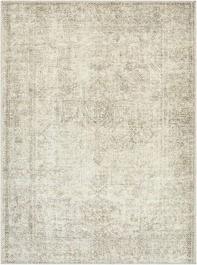 Becki Owens x SURYA Margot vloerkleed vintage saliegroen crème