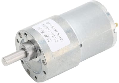 Zelfsluitende Gear Motor JGB37-3530 voor Deuropener DC12V 80 RPM met Korte Installatiegrootte en Hoge Kracht