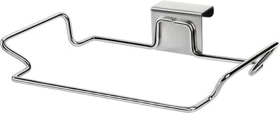 Roestvrijstalen Basis Prullenbak – Rechthoekige Metalen Prullenbak – Kastdeur Installatie – 1 Stuk – Keuken Prullenbak – Geen Stroom Vereist – Duurzaam en Praktisch Keukenaccessoire