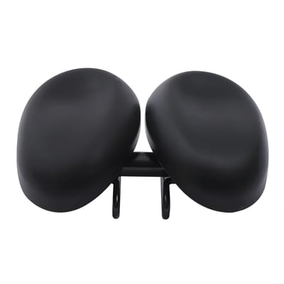 Schokabsorberend Fiets Zadel – Brede Verstelbare Mountainbike en Racefiets Saddle – Waterdicht en Zacht Comfort Zadel – Zwart