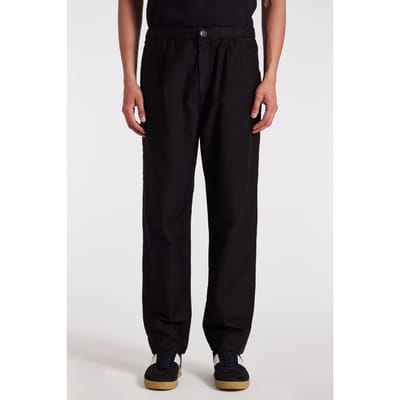 Paul Smith Mens Pleated Trouser Black Maat: S | Tailored Broeken Outlet | Heren | Zwart