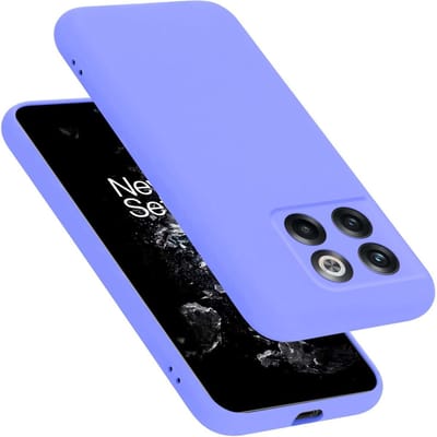 Cadorabo Hoesje geschikt voor OnePlus 10T / ACE PRO in LIQUID LICHT PAARS - Beschermhoes gemaakt van flexibel TPU silicone Case Cover