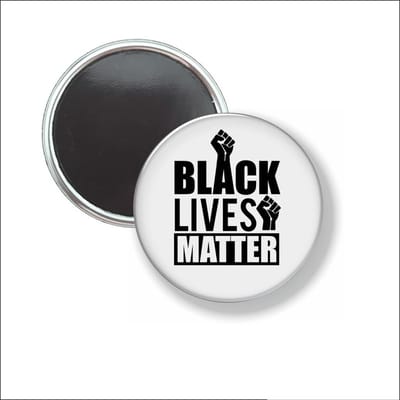Button Met Magneet 58 MM - Black Lives Matter - NIET VOOR KLEDING