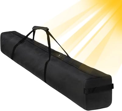 Opbergtas Terrasparasol - Parasolhoes Tuin - Bescherming Buitenmeubels - Waterdicht UV-bestendig - 170 cm - Zwart