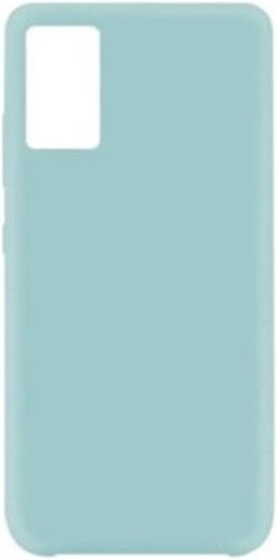 LuxeBass Hoesje geschikt voor Samsung Galaxy S20 Ultra siliconen hoesje - Cyaan blauw - telefoonhoes - gsm hoes - gsm hoesjes