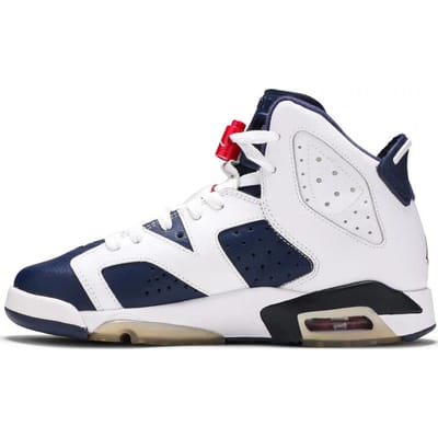 Jordan 6 Retro Olympic 2012 GS 384665-130 36.5 white