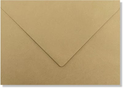 Cards & Crafts 100 Luxe C6 enveloppen - Mokka Bruin - 16,2x11,4 cm - 110 grams - 162x114mm