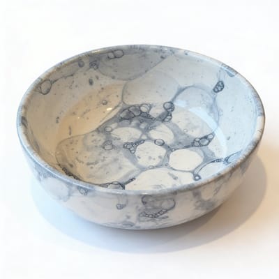 Bowls & Dishes Espuma – Kommen – Handgemaakt aardewerk – 15 cm – Grijs