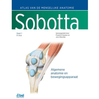 Sobotta / 1 Algemene Anatomie En Bewegingsapparaat - Friedrich Paulsen