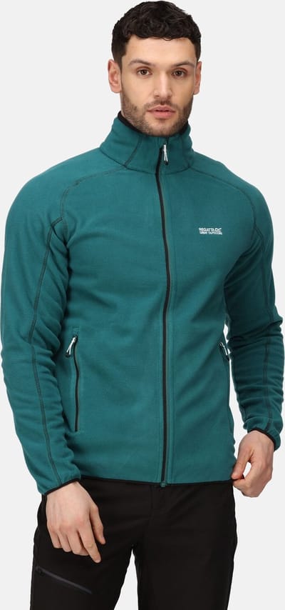 De Regatta Hadfield fleece met volledige rits - heren - stretch - Groen