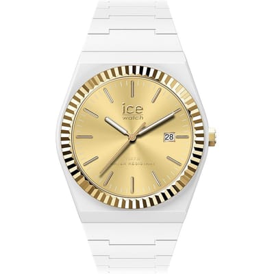 Ice Watch ICE power - PW1 - Golden white 024765 Horloge - Siliconen - Wit - Ø 36 mm