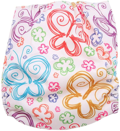 Dailygoods- Zwemluiers Herbruikbaar - Verstelbaar - Wasbaar - Zwemluiers 0-3 jaar - Zwemluiers voor babymeisjes - Duurzaam materiaal - Zwemluier