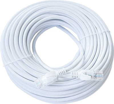 ValeDelucs Internetkabel 5 meter - CAT6 UTP AWG 24 Ethernet kabel RJ45 - Patchkabel LAN Cable Netwerkkabel - Spierwit