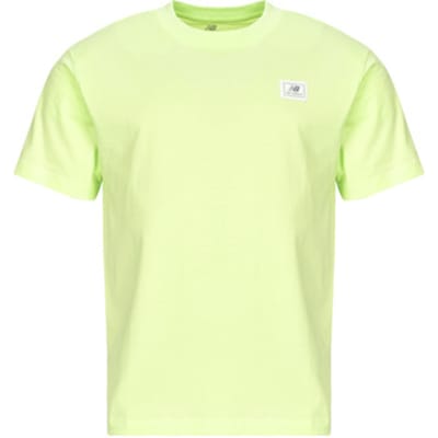 New Balance  T-shirt Korte Mouw WOVEN LABEL T-SHIRT