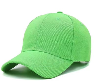 Scoby - Pet - Baseball Cap - Baseball Pet - 6 Panelen - Cotton Hat - Verstelbaar - Katoen - Lichtgroen