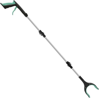 Opvouwbare Grijper - Afvalgrijper Verlenger - Afval Verzamelen - 360 Graden Draaibaar - 109 cm - Groen