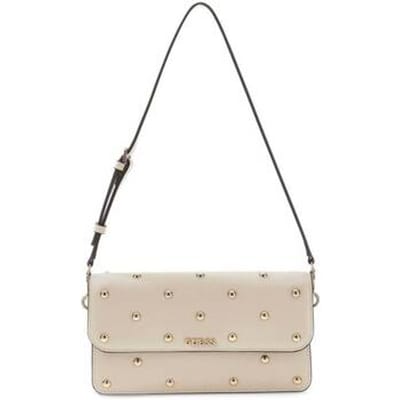 GUESS schoudertas Sadie Flap Shoulder Bag Light Taupe beige