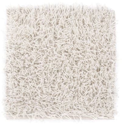 Heckettlane Badmat Busto - Badkamermat - Bidetmat - Antislip tapijt - 60x60 cm - Wit