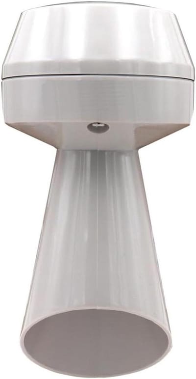 Dimmer Schakelaar - Akoestische Signaalgever - Veiligheid Waarschuwen - IP54 Verticale Montage - 100 dB Geluidsdruk - Grijs