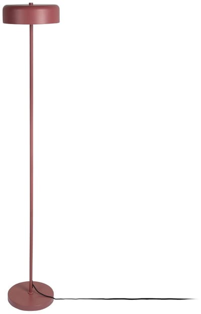 Leitmotiv Vloerlamp Riqueza Palo - Bordeaux - Ø24cm - Modern - Staande lampen voor Woonkamer - Slaapkamer