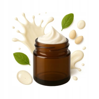 Merkloos - Bruine Glazen Potjes - 10g - Voor Kosmetica