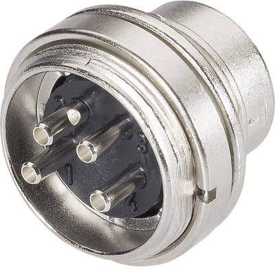 binder 09-0307-00-03 Ronde connector Flensstekker Totaal aantal polen: 3 Serie (ronde connectoren): 581 1 stuk(s)