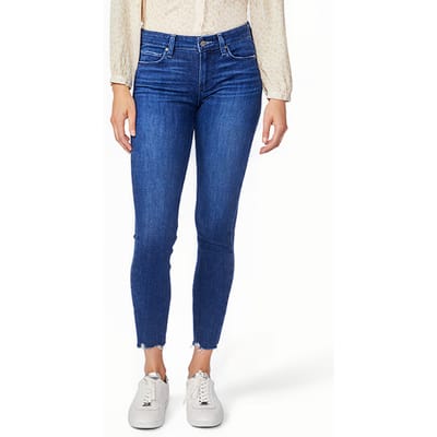 PAIGE Verdugo Ankle All Night W/ Tipsy Hem Maat: W23 | Skinny Jeans Outlet | Dames | Blauw