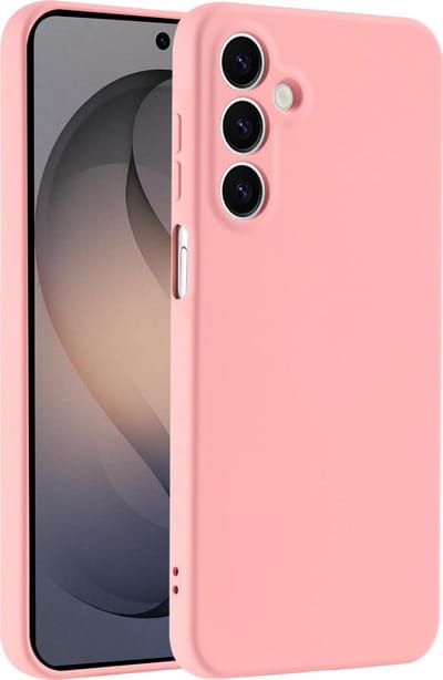 Hoesje geschikt voor Samsung Galaxy S26 hoesje zacht siliconen- Arara backcover - Licht Roze