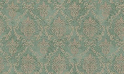 GROEN GOUD BAROK BEHANG VINTAGE MET RELIEF 954685