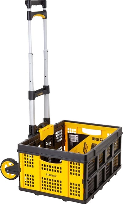 Stanley 60kg Foldable Hand Truck & 25kg Foldable Basket SXWTD-509 Steekwagen Inklapbaar Laadvermogen (max.): 60 kg