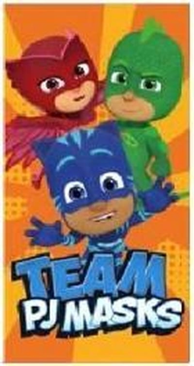 Pj Masks handdoek 70 x 140 cm - Katoen -