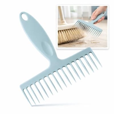 Dailygoods- Ontharingskam met Lange Handgreep - Reinigingsborstel - Vloerborstel - Haarverzamelaars - Effectief Afstoffen - Hoge Duurzaamheid